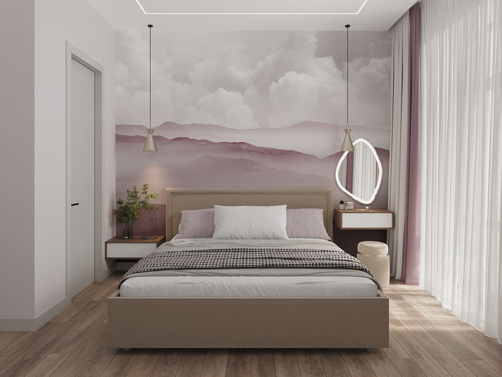 Трехкомнатная квартира 75 кв.м