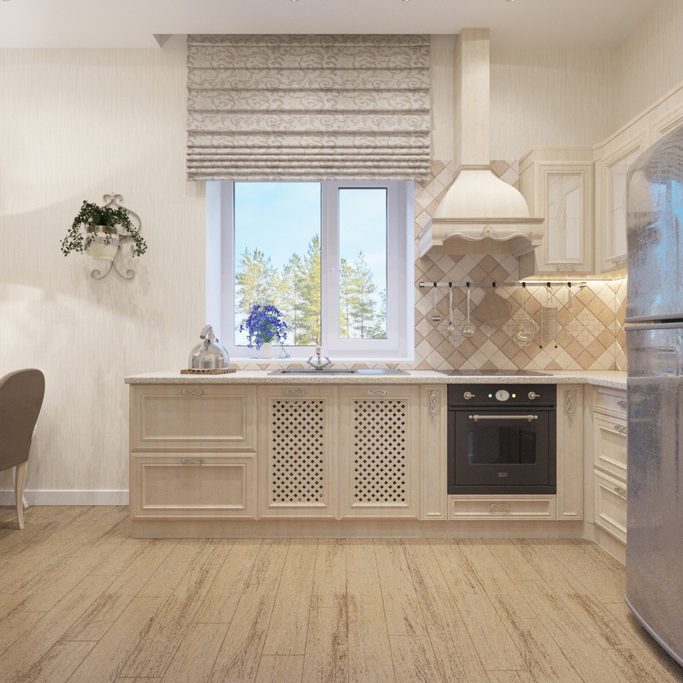 кухня-гостиная в ЖК Бавария