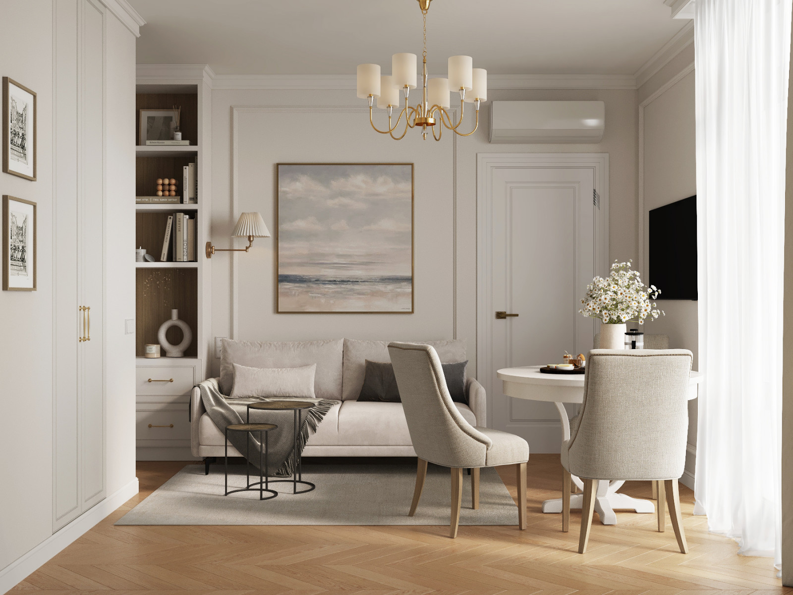 Квартира для девушки в ЖК "Соколова 68".