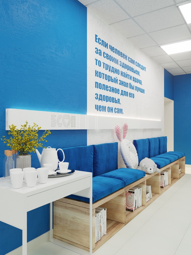 Дизайн концепция платного отделения больницы