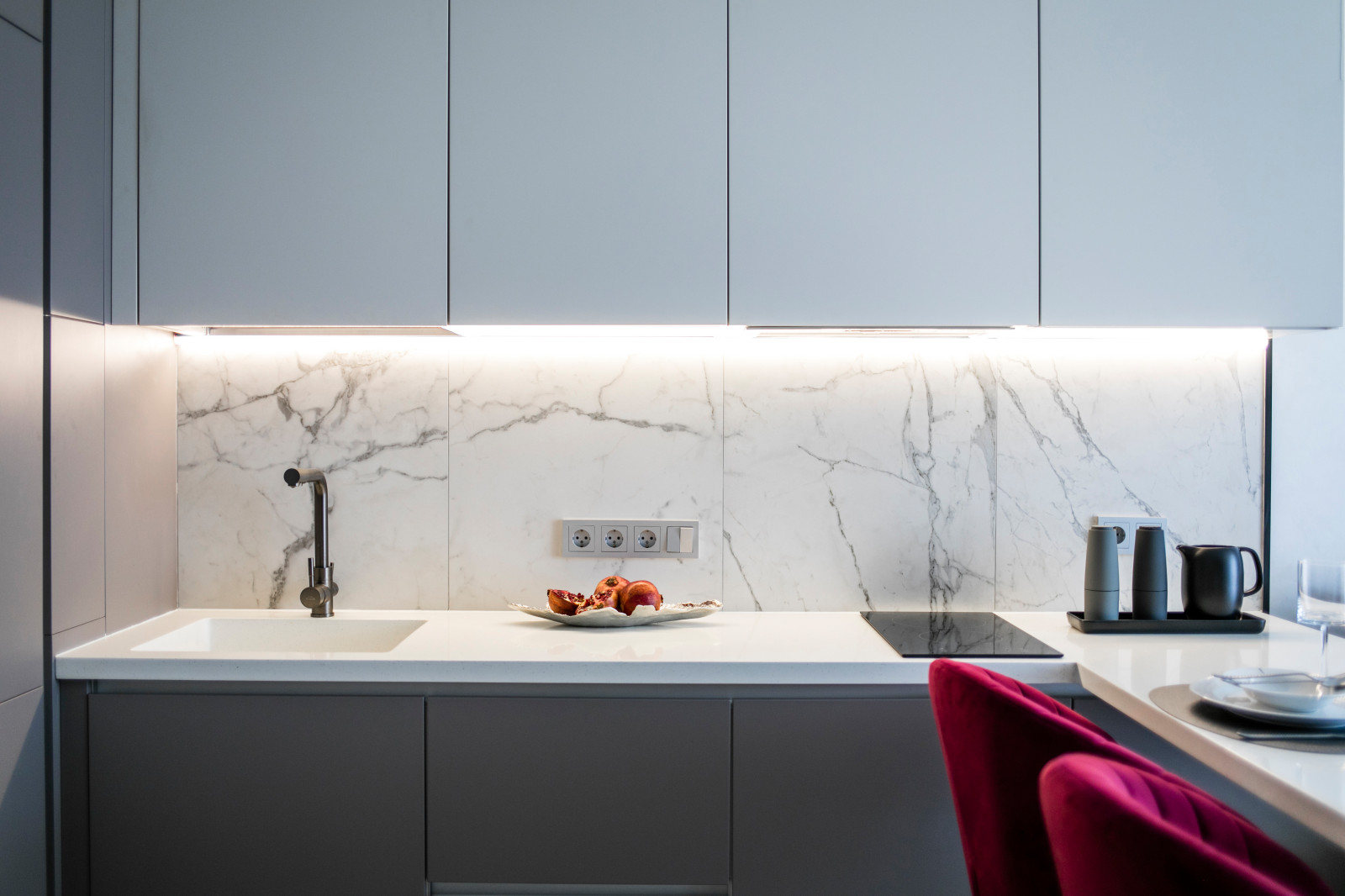 Однокомнатная квартира для молодой девушки 44 кв.м.