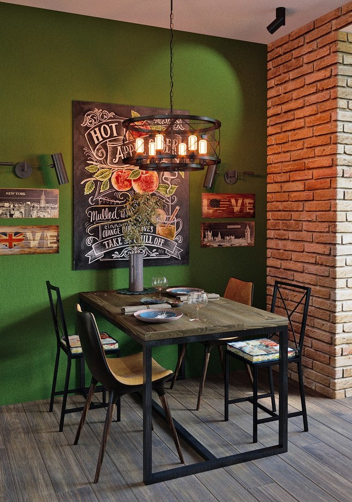 Обложка проекта: Проект кухни в стиле лофт