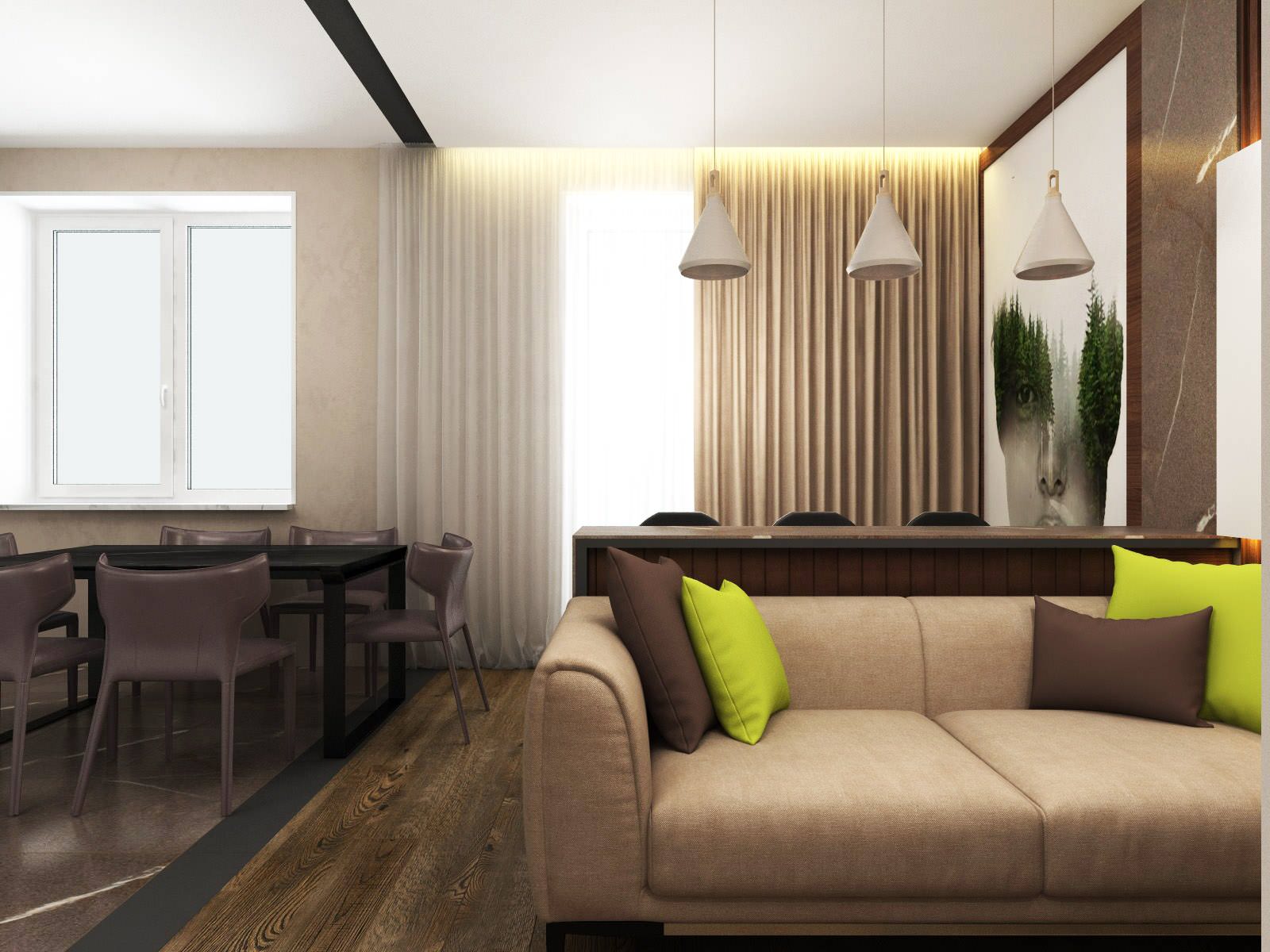 Ремонт квартиры ЖК Воробьев дом