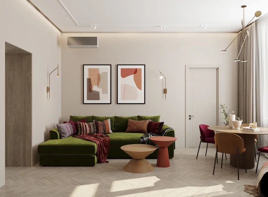 Ремонт квартиры для семьи с двумя мальчиками и бабушкой