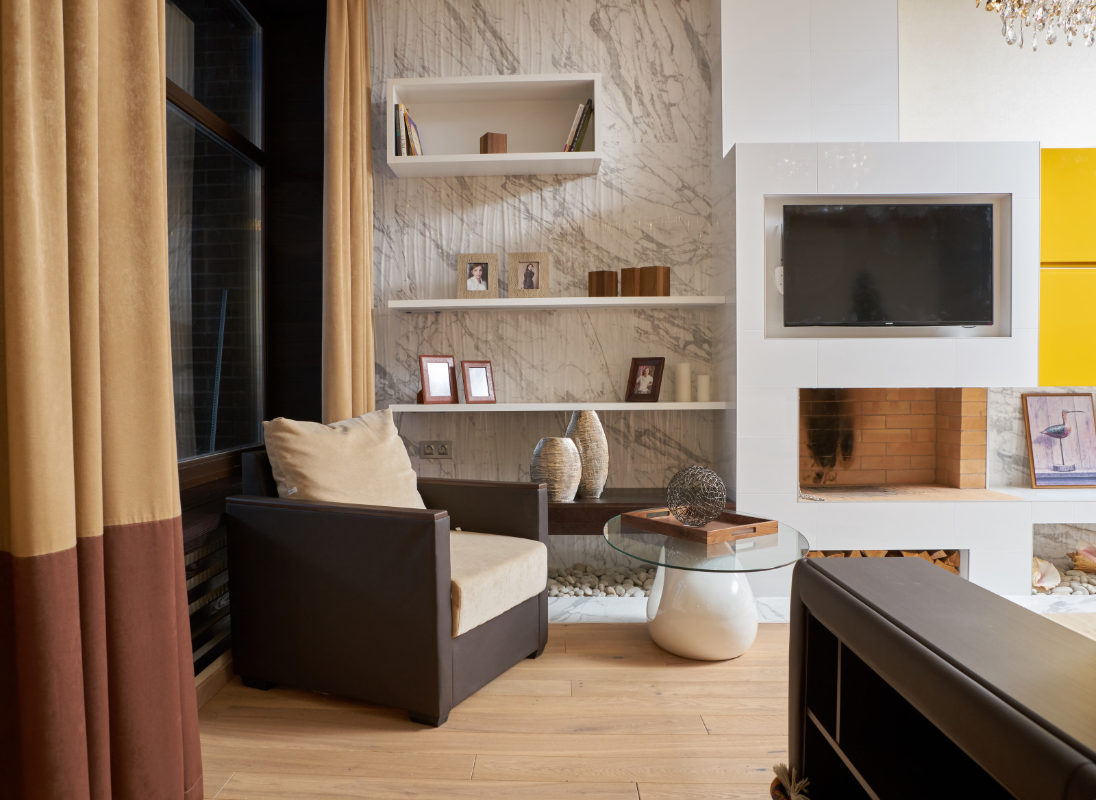 Обложка проекта: Композиция вокруг камина