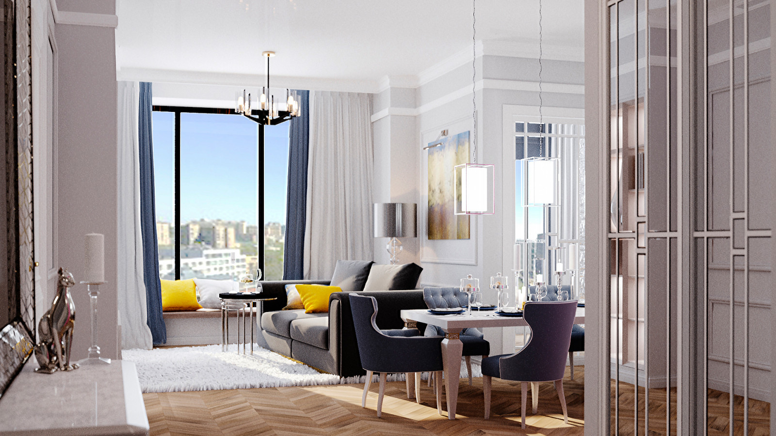 Обложка проекта: Эскиз квартиры. Реализация уже сегодня.