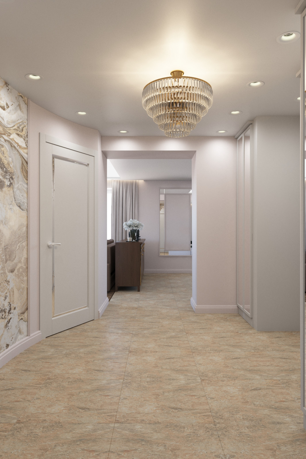 проект 3-х комнатной квартиры на Савушкина