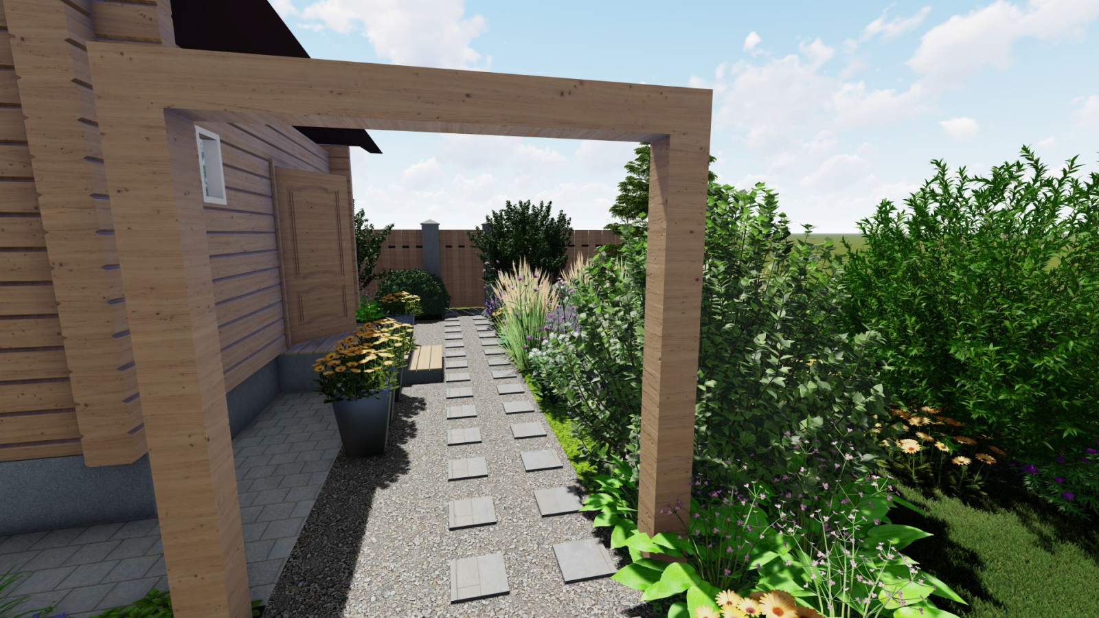 Сад "Геометрия природы "