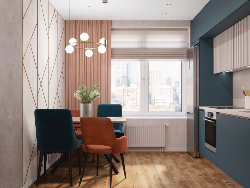 Яркая кухня