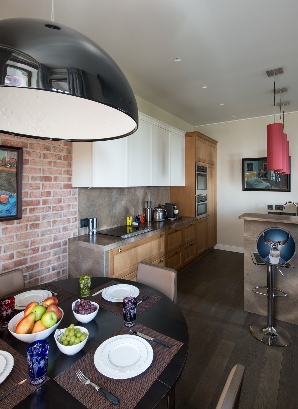 Квартира для молодого человека на Воробьевых Горах. Москва 2015 год