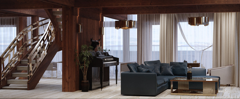 House in Komarovo | Dining room | Hall