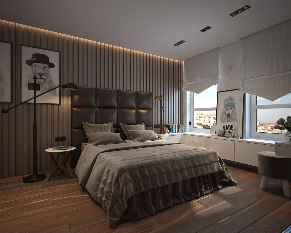 Обложка проекта: дизайн-проект квартиры в стиле контемпорари