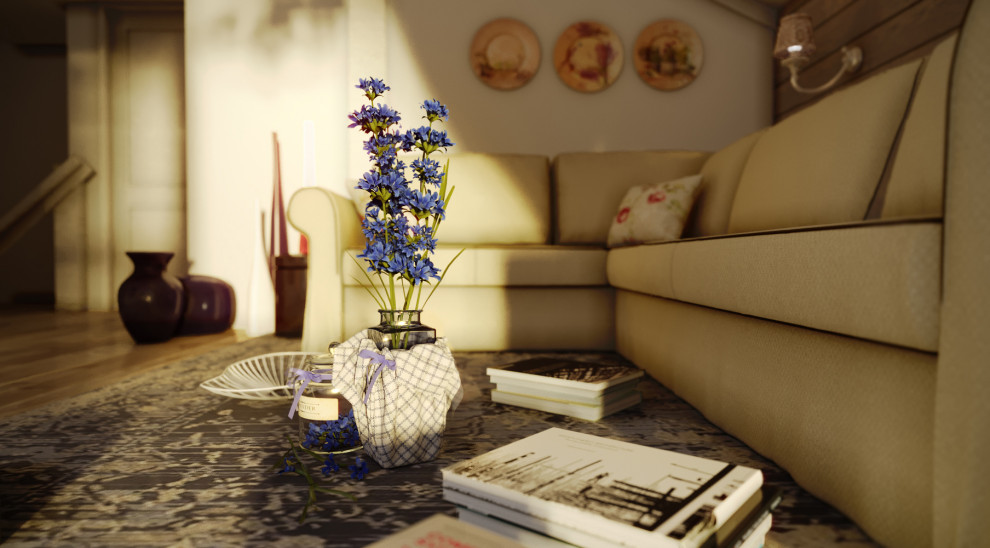 Обложка проекта: Дом в деревне