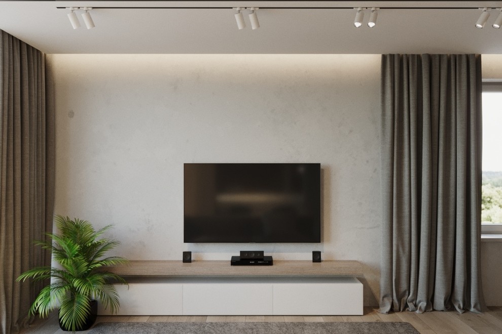 Дизайн - проект двухуровневой 4 к.кв 100 м2 в ЖК "Изумрудный"