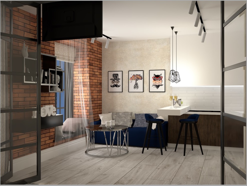 Лофт в однокомнатной