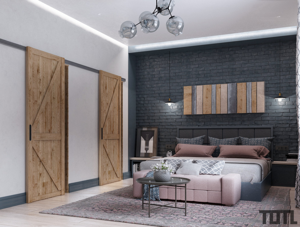 Просторный лофт для большой семьи