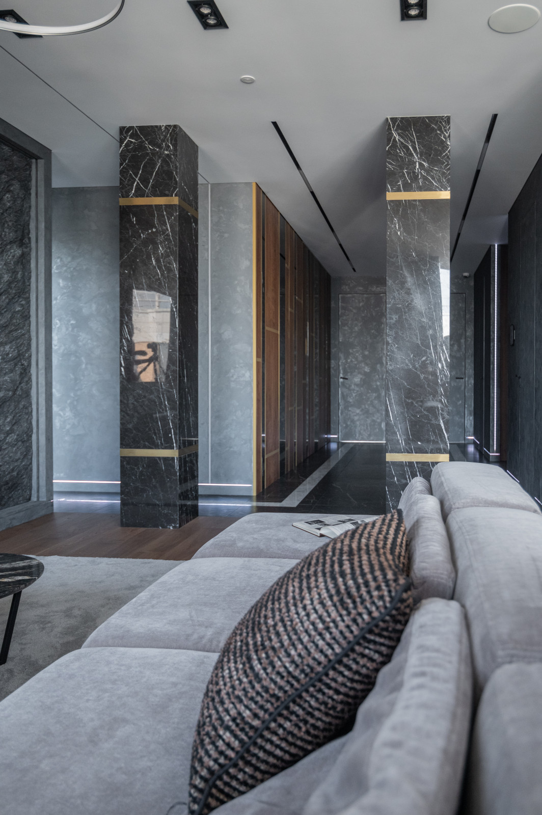 Пентхаус (современный) - гостиная