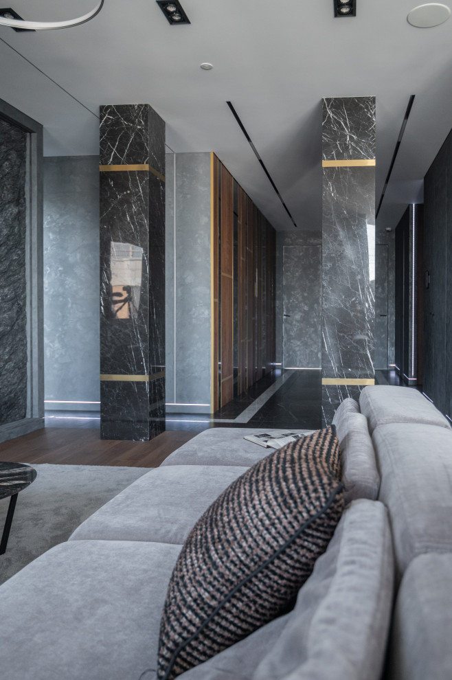 Пентхаус (современный) - гостиная