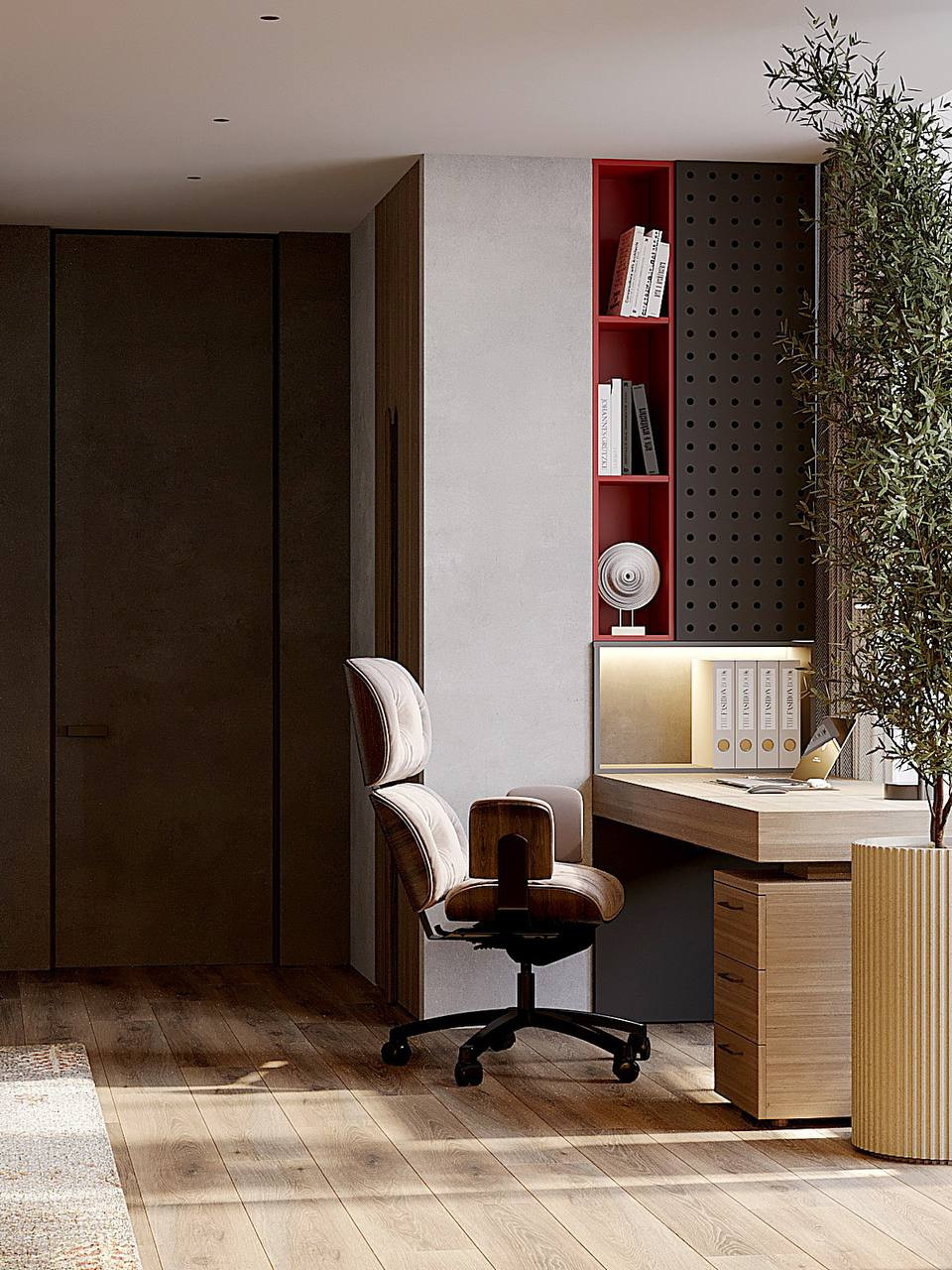 Двухуровневый пентхауз с мансардным этажом