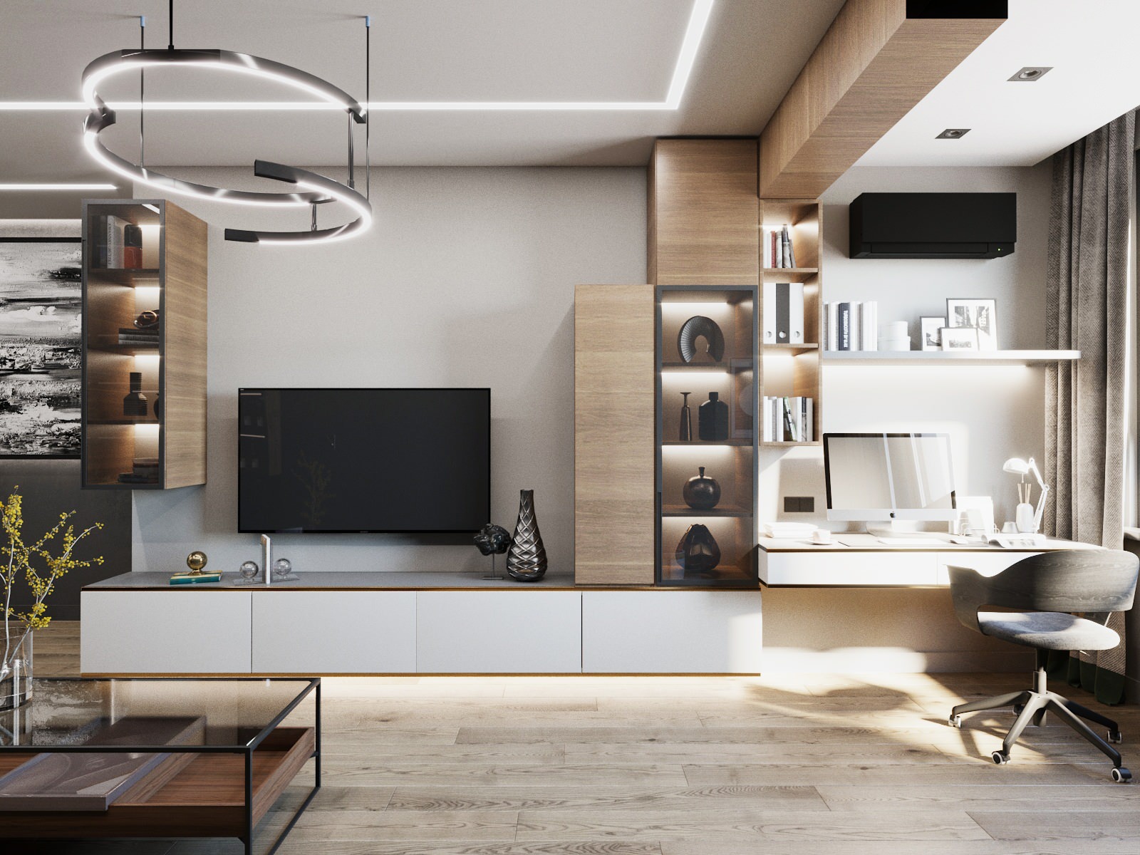 Обложка проекта: Проект квартиры. ЖК "Изумрудный". В двух вариантах