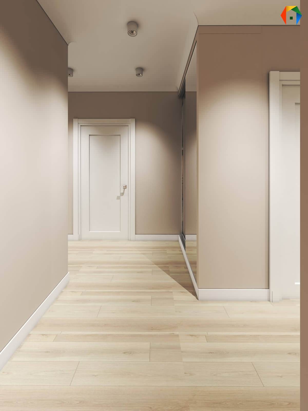 Березовая аллея. Дизайн проект двухкомнатной квартиры