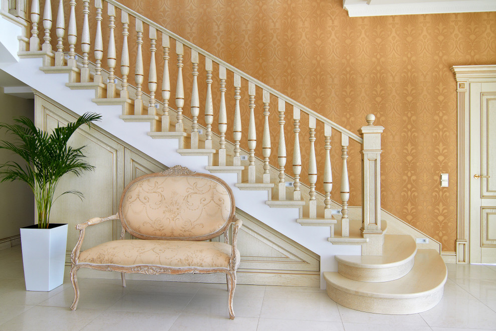 Элитные столярные изделия из дуба для дома в классическом стиле