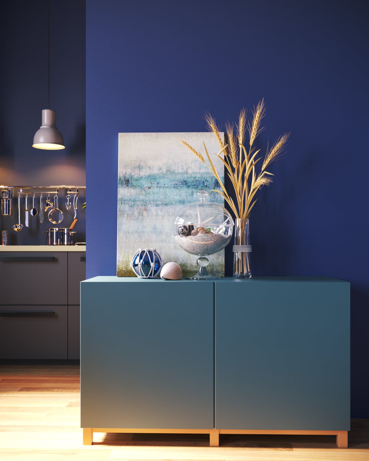 Обложка проекта: Интерьер в стиле "IKEA"