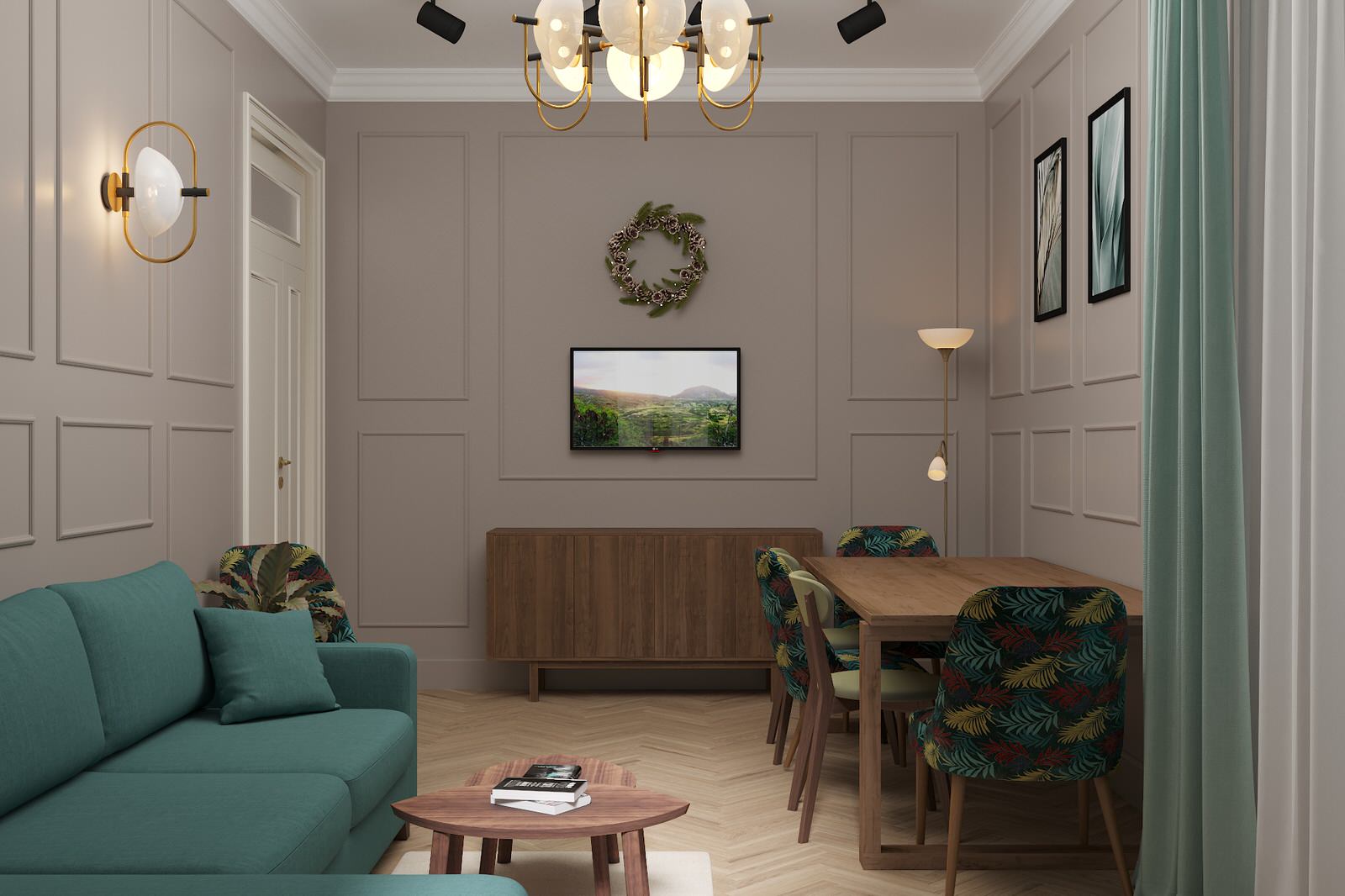 Обложка проекта: квартира в сталинке на Охте