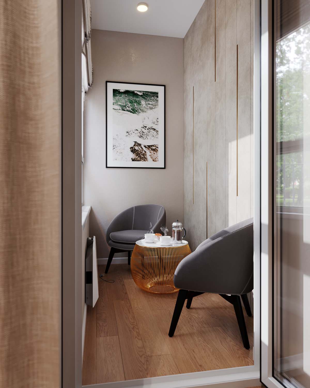 Контрастная квартира в ЖК Столичный