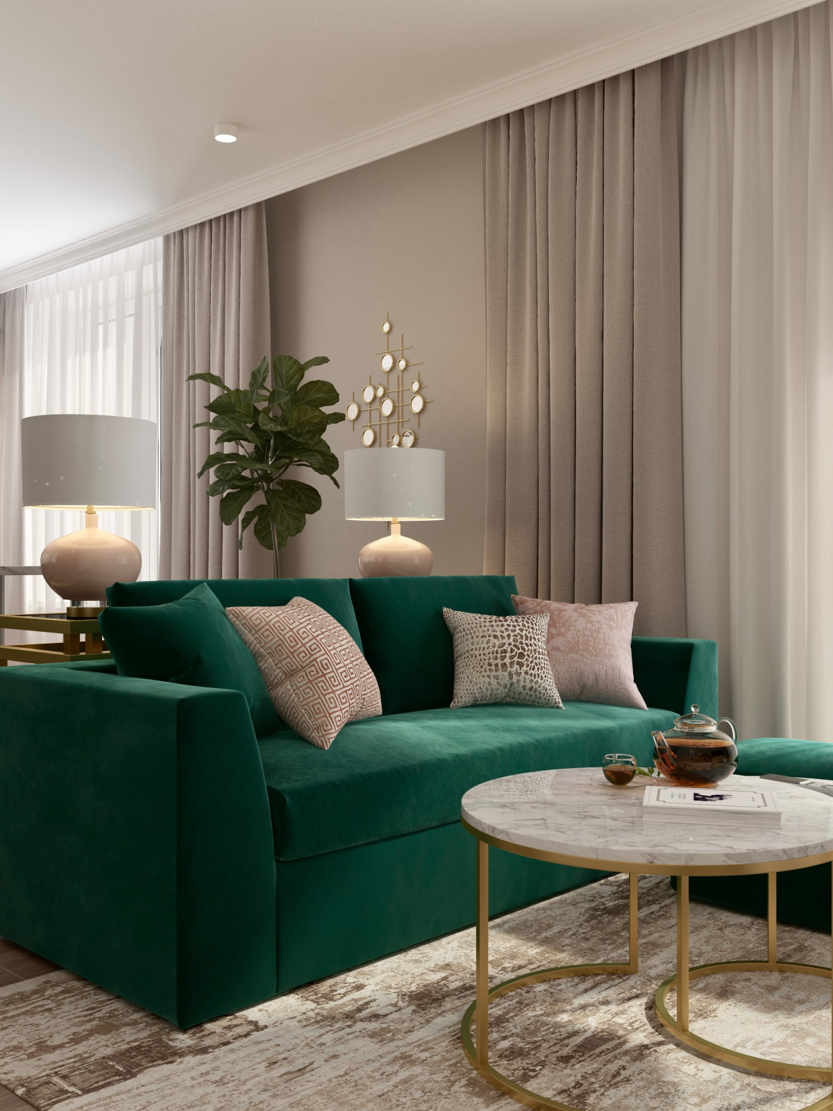 Обложка проекта: Коттедж в современном стиле с элементами неоклассики