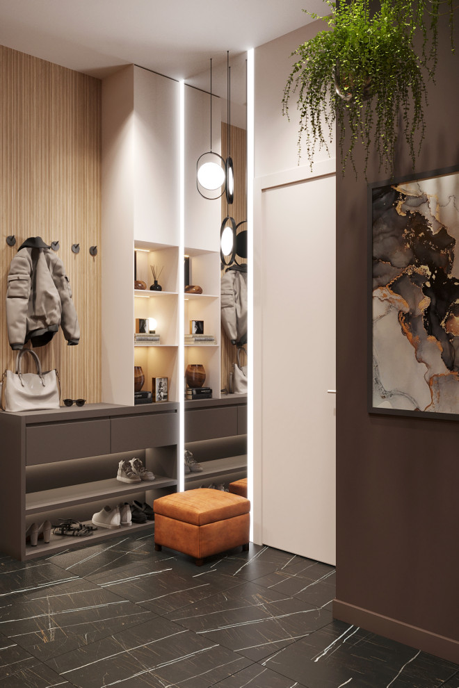 Трехэтажный дом для семьи