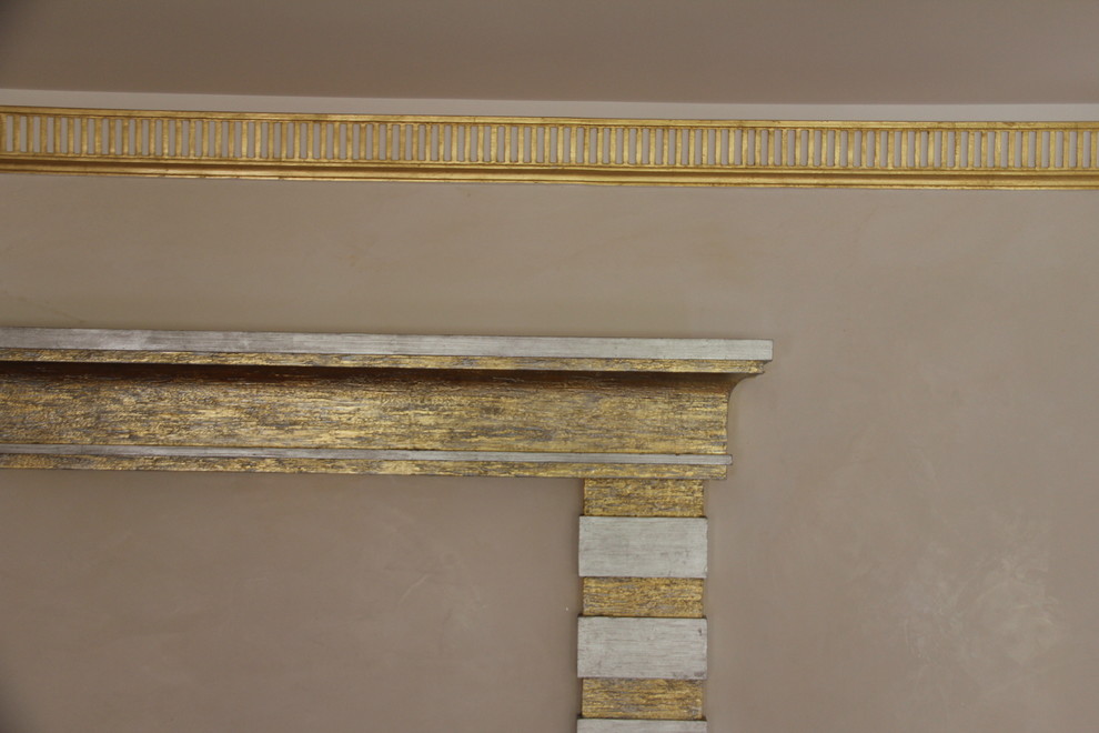 Позолота лепного декора