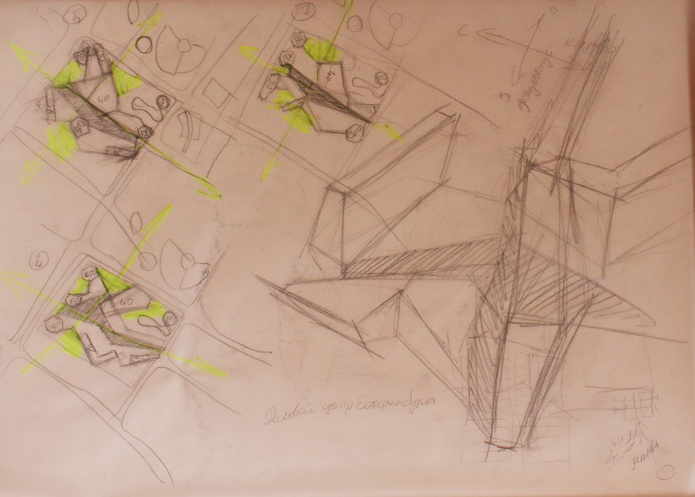 Размышление с карандашом - высотные здания