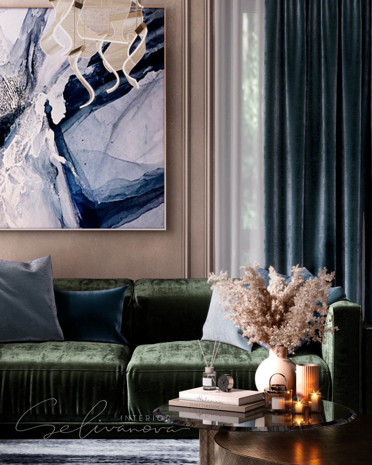 Проект интерьера частного дома Самара