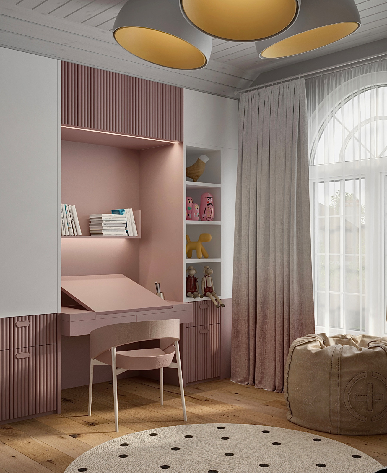 Дизайн загородного дома в Санкт-Петербурге.