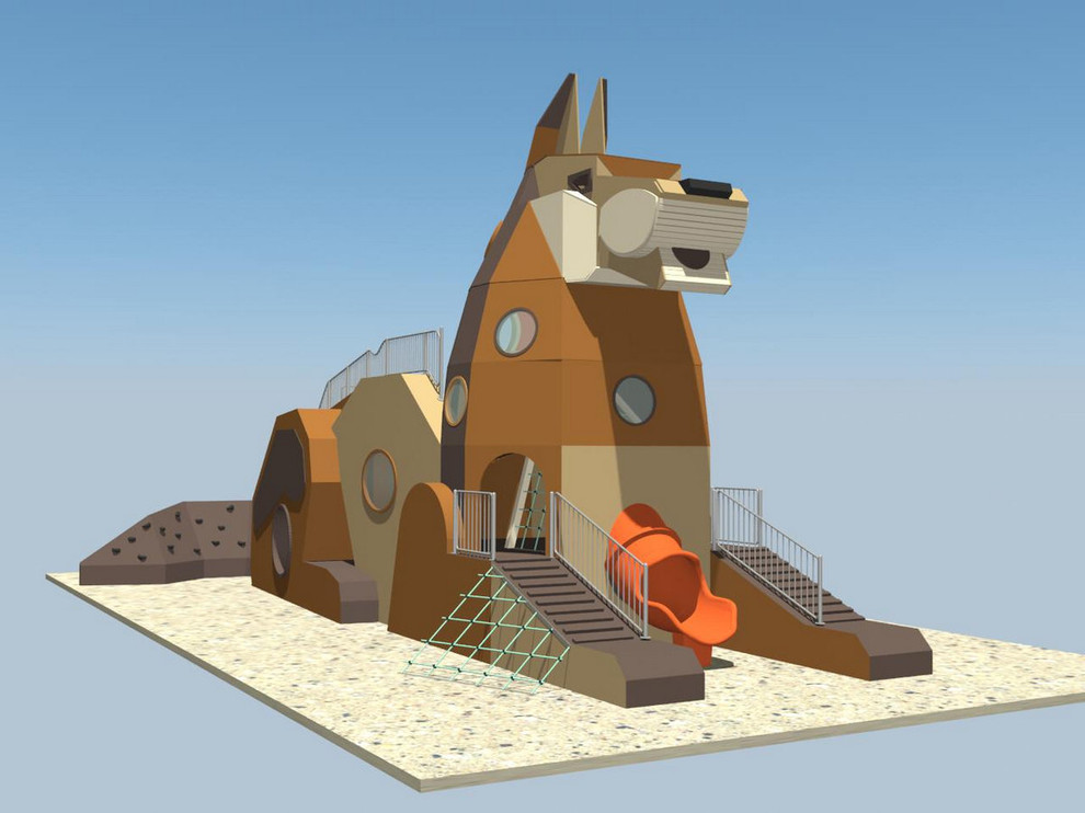 Детская игровая площадка «Мухтар»