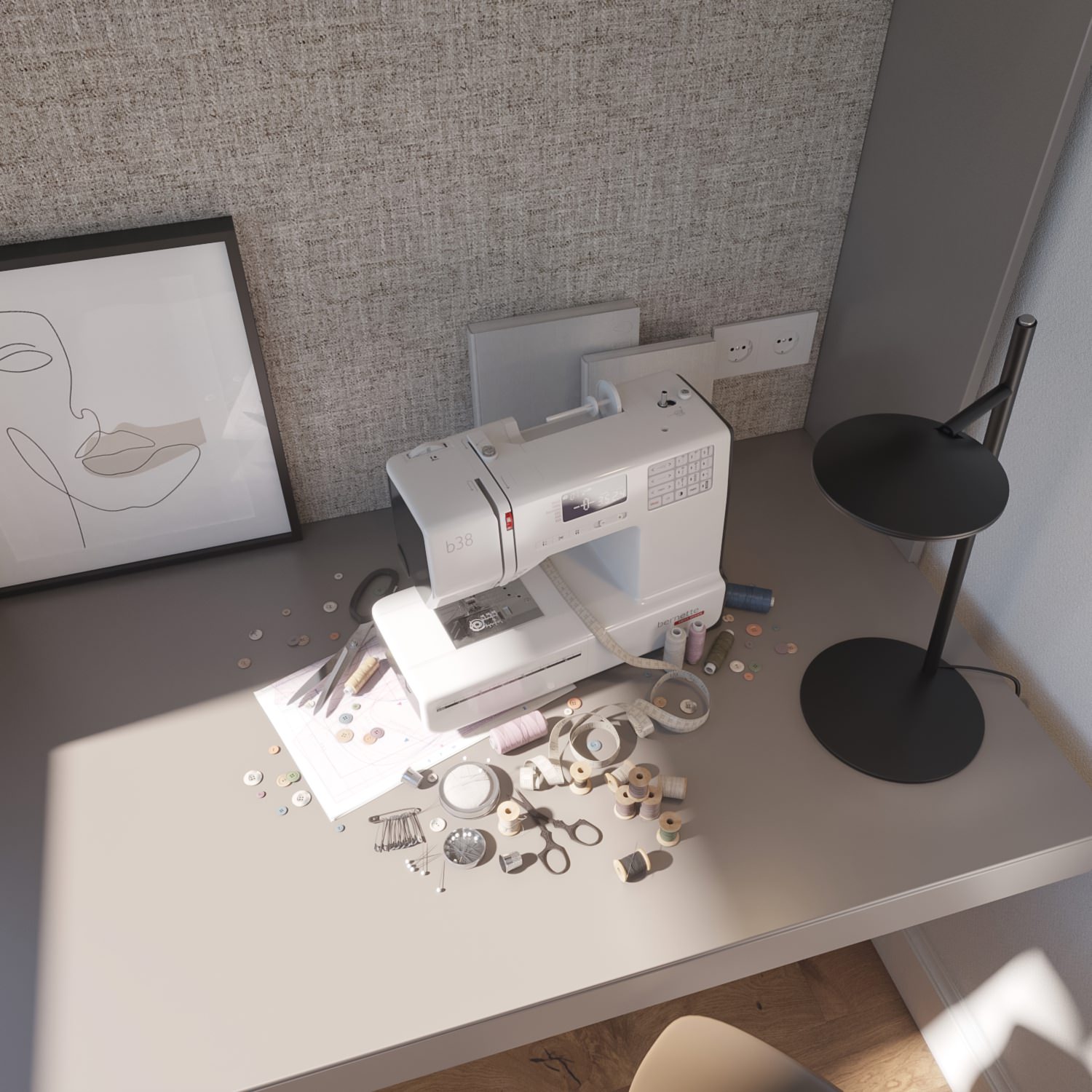 Концепция двухкомнатной квартиры