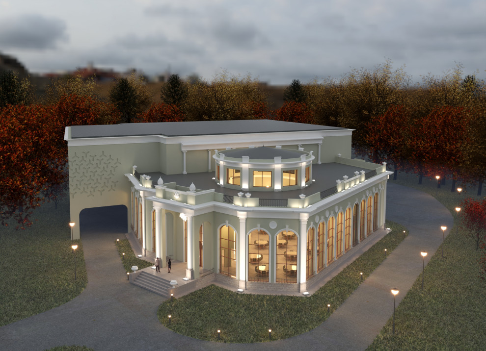 Ресторанный комплекс в классическом стиле