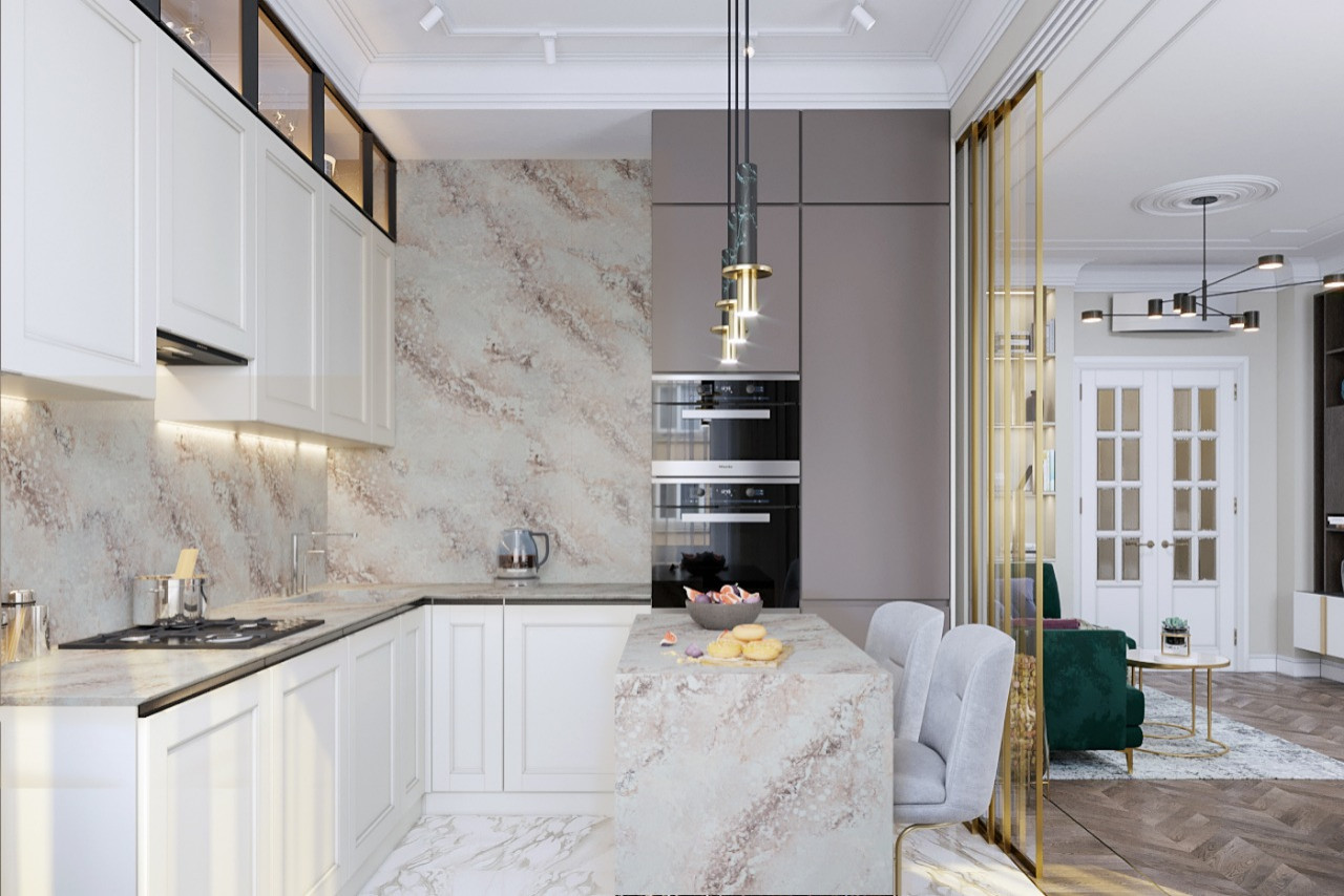 Безупречная элегантность с изумрудными акцентами