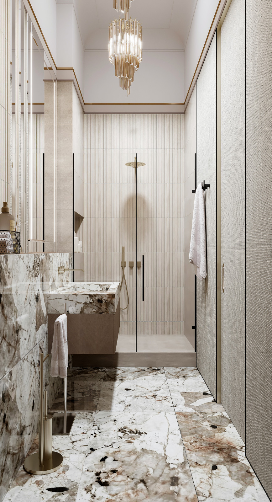 ДИЗАЙН ДВУХУРОВНЕВОГО ПЕНТХАУСА В ЖК "NOW"