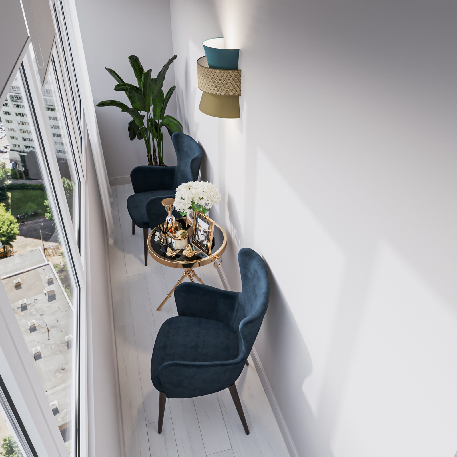 Дизайн интерьера 4-х комнатной квартиры