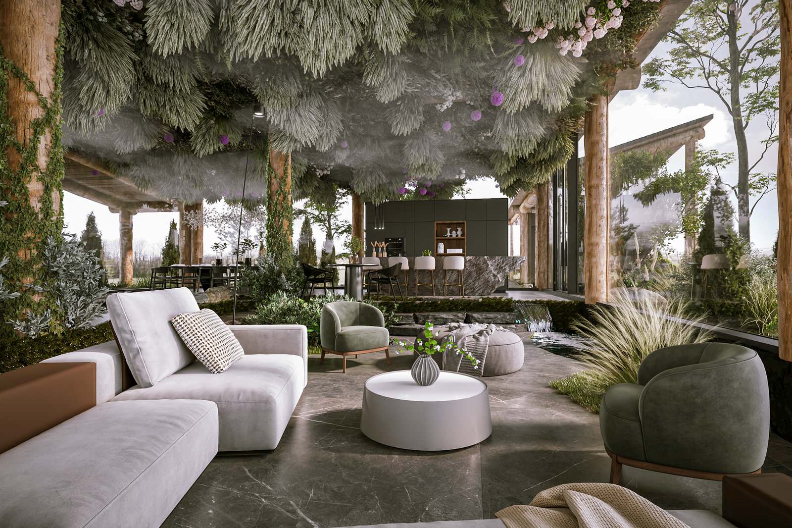 Neoteric Home - Green Wood