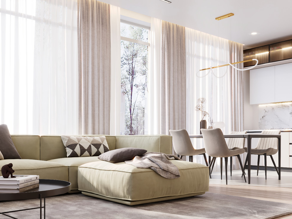 Обложка проекта: Воздушная гостиная