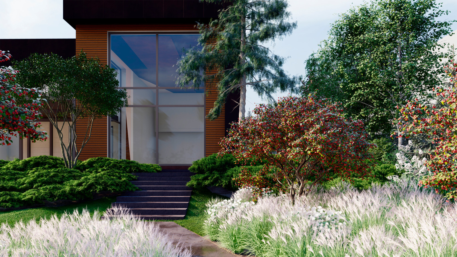 Cад с восточным колоритом. КП Агаларов Эстейт . 2021