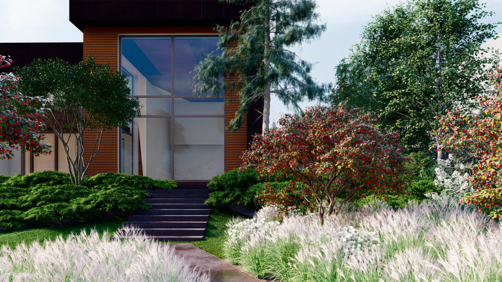 Cад с восточным колоритом. КП Агаларов Эстейт . 2021