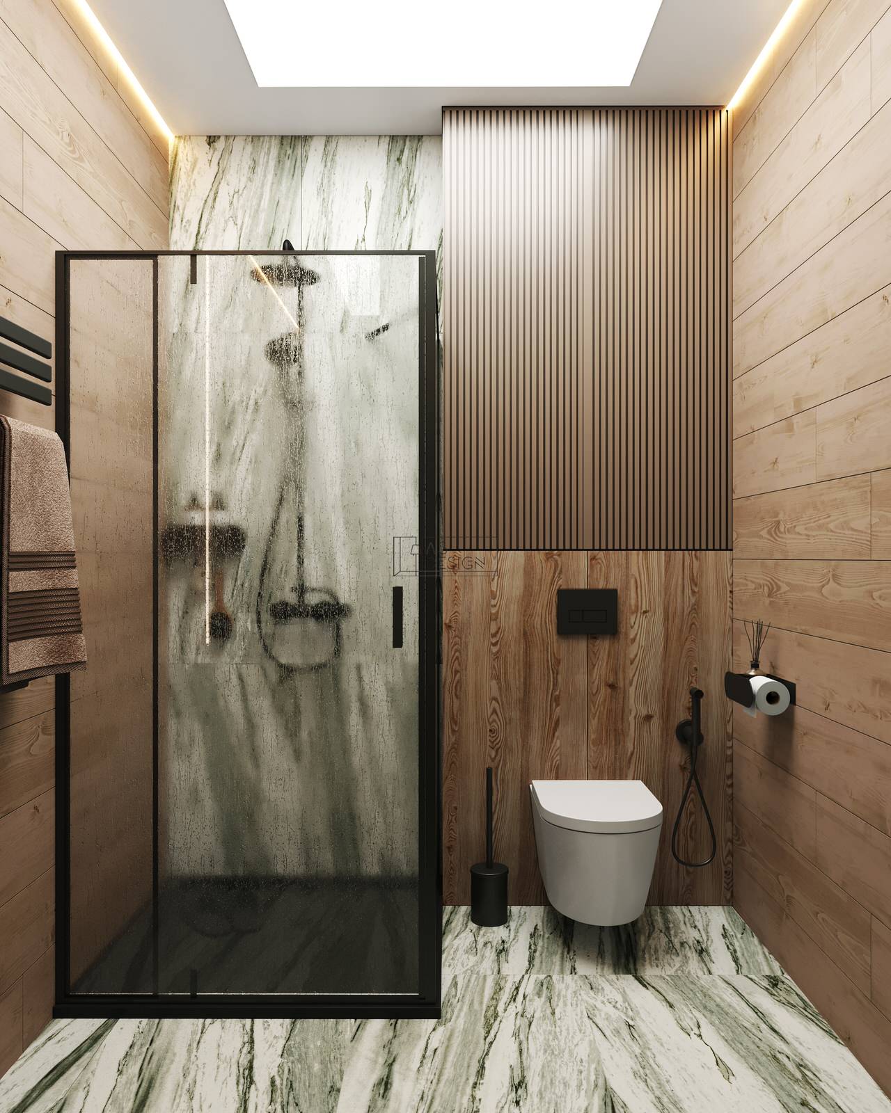 Проект загородного дома в стиле "Шале" Мск.обл. Мытищи