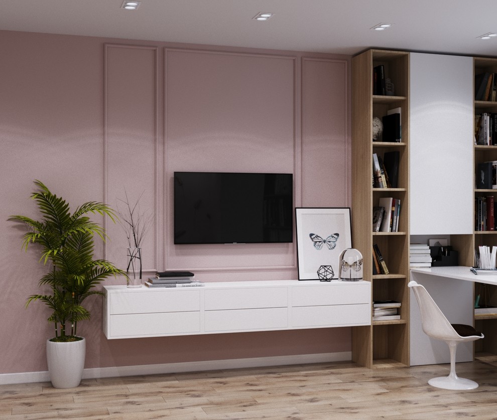 Детская комната 16,43 кв.м для девочки