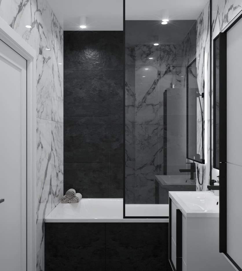 Бульвар Монмартр зимним утром