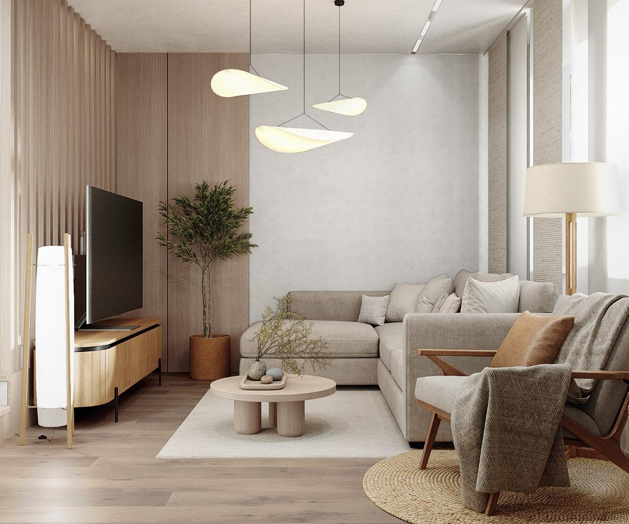 Коттедж в Краснодаре в светлых тонах