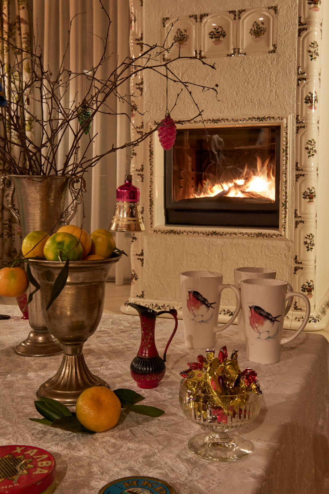 Новогодняя сервировка